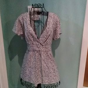 Guess Black & White Blouse